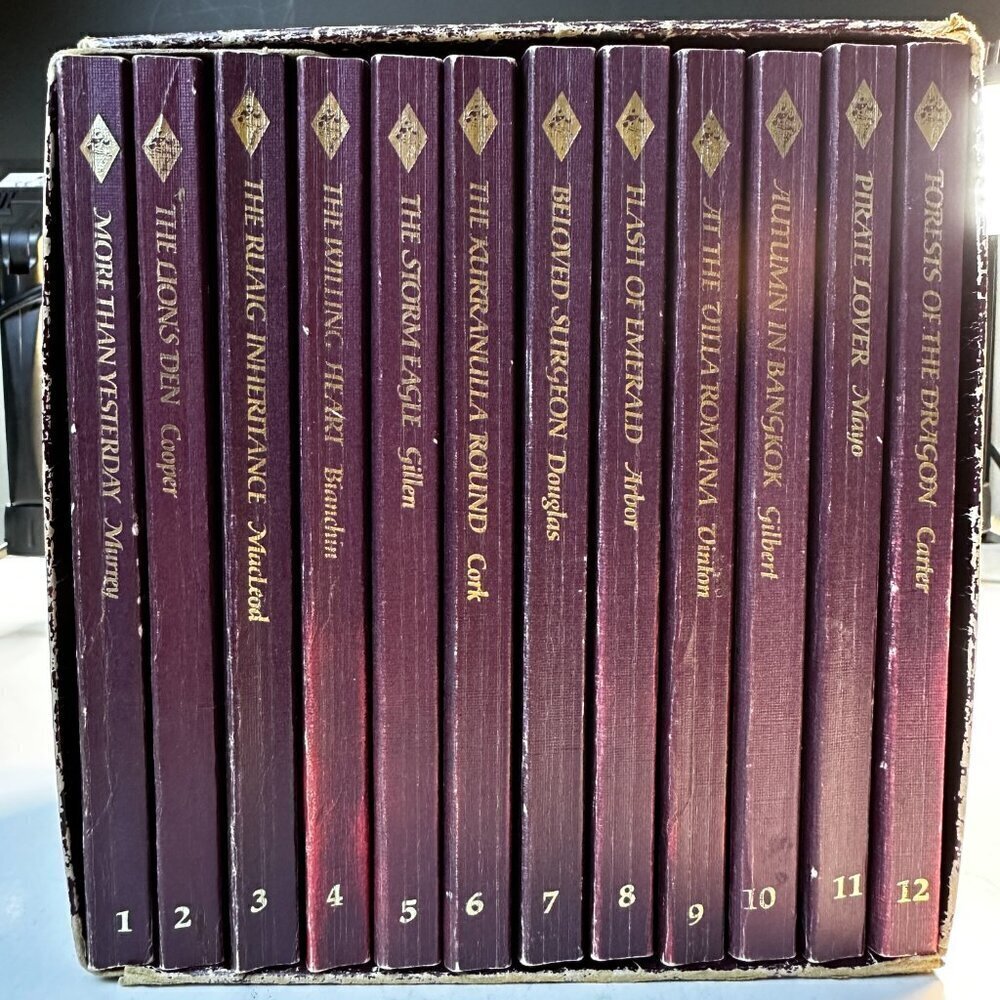 HERLEQUIN PREMIERE EDITIONS BOXED SET BOOKS # 1-12, 1978-1981 EXLIBRIS